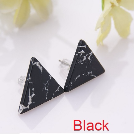 Triangle Geo Earrings
