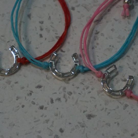 Horse shoe bracelet