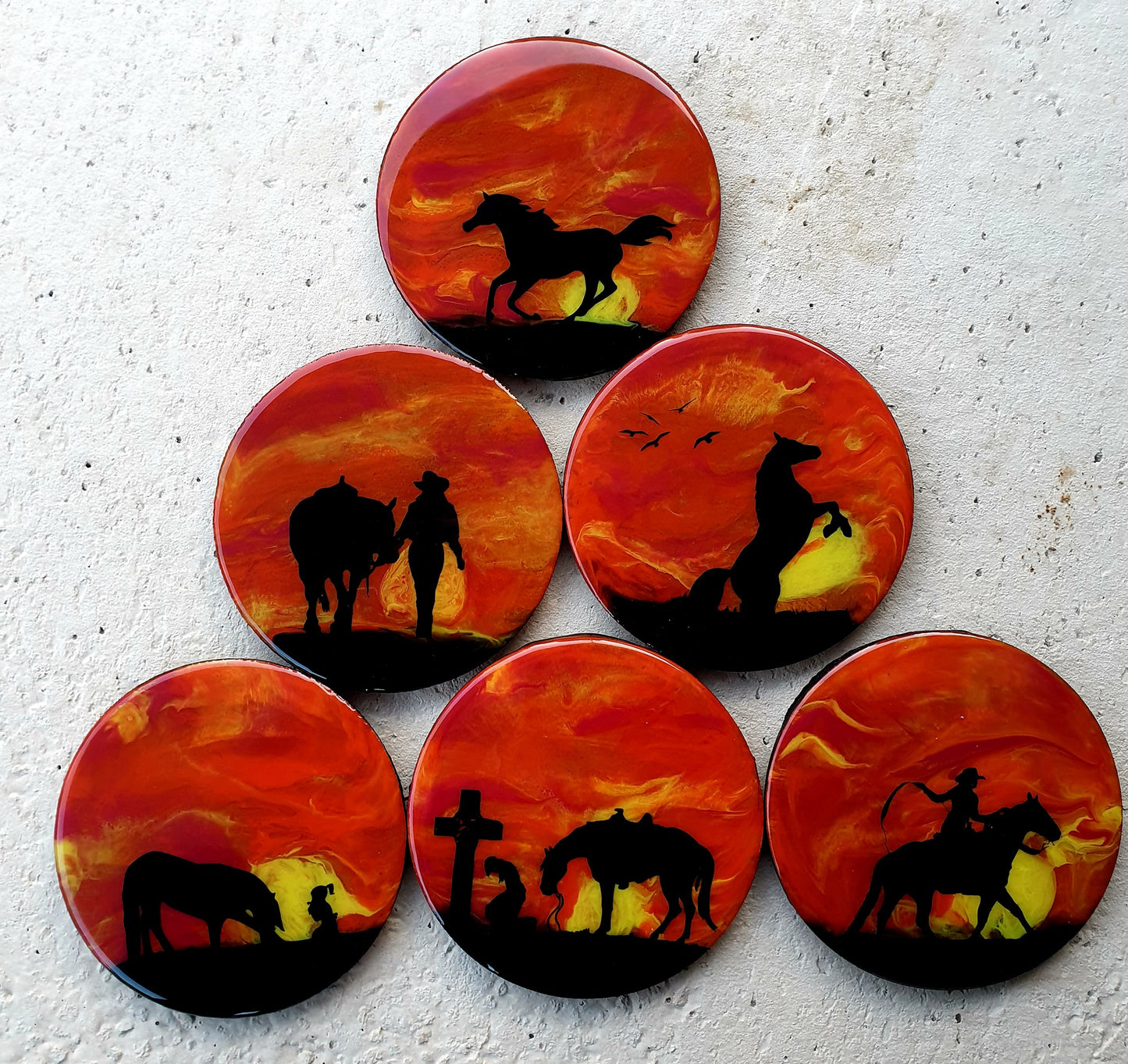 DESIGN YOUR OWN Set of 6 Coasters