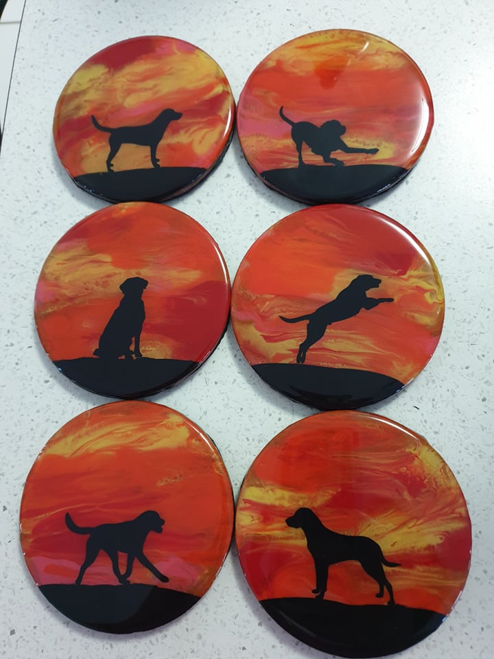 DESIGN YOUR OWN Set of 6 Coasters