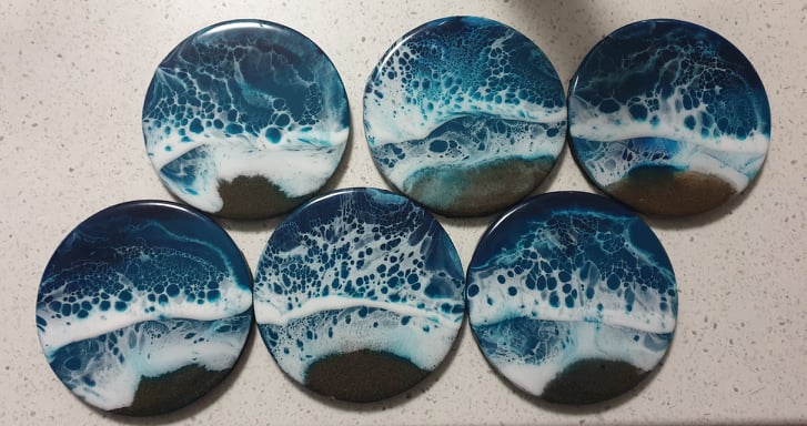 DESIGN YOUR OWN Set of 6 Coasters