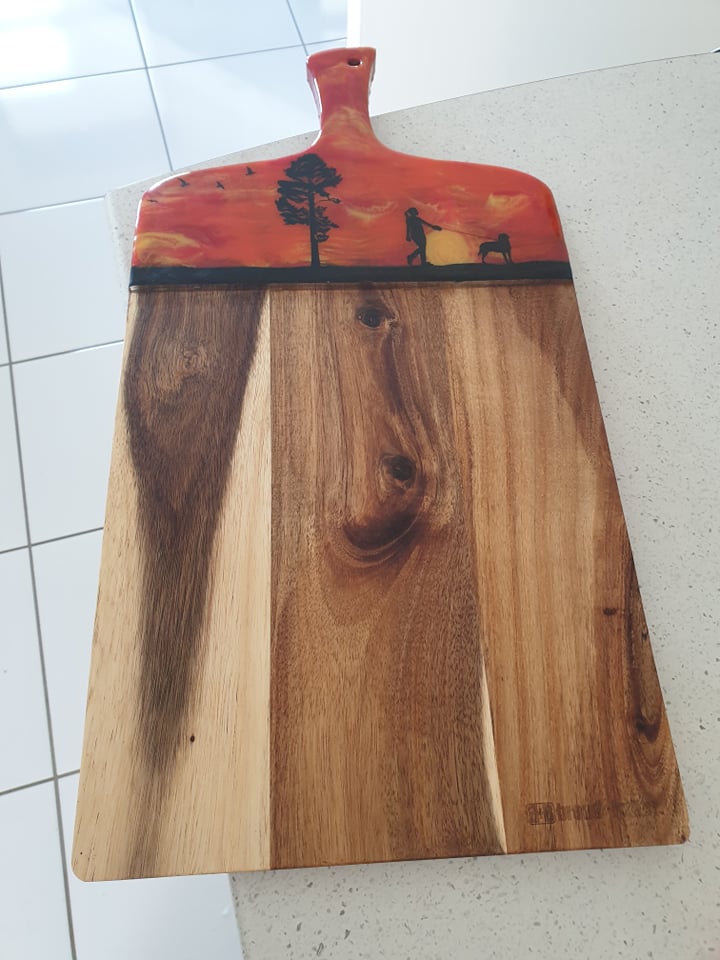 DESIGN YOUR OWN Sunrise themed serving platter