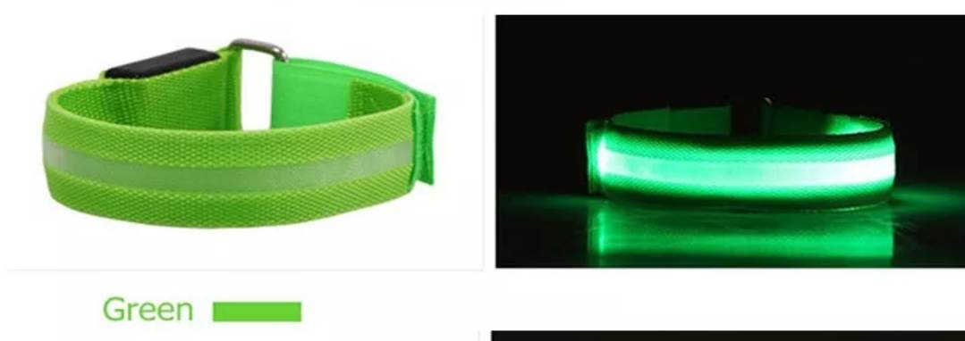 Night time LED horse riding set