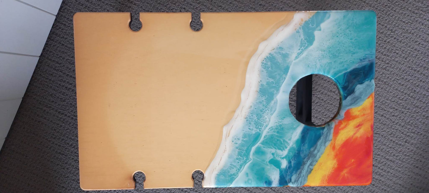 Ocean themed charcuterie boards