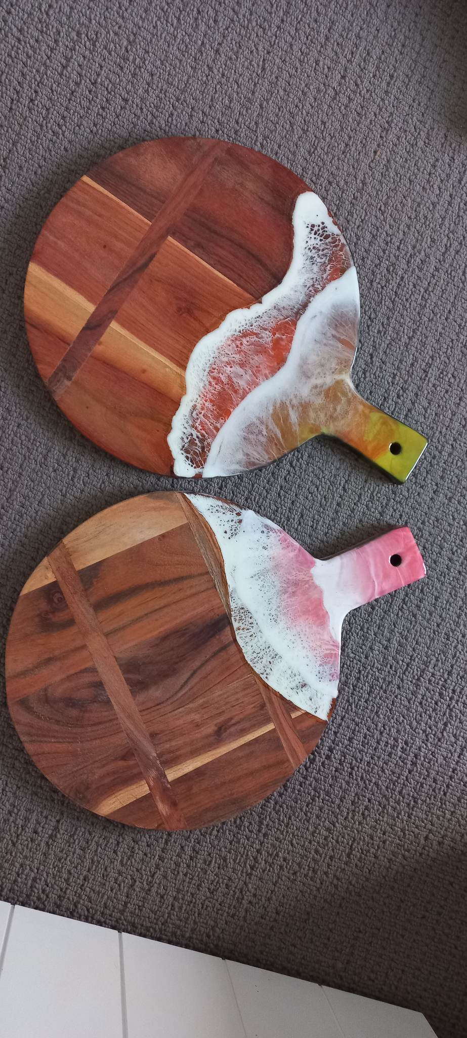 Ocean themed charcuterie boards
