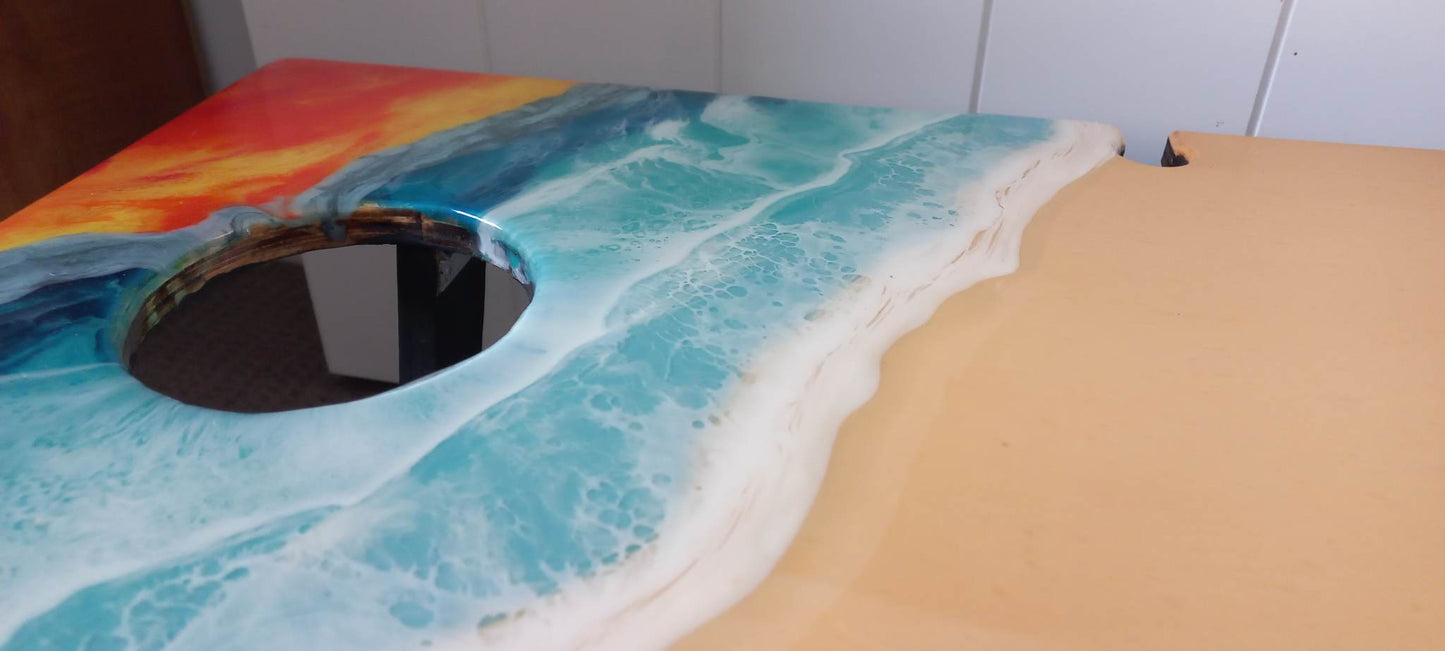 Ocean themed charcuterie boards