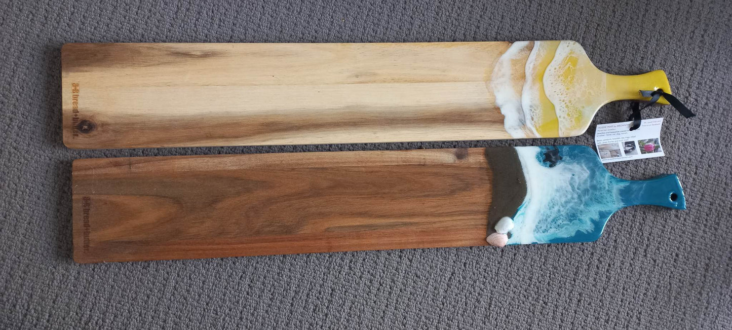 Ocean themed charcuterie boards