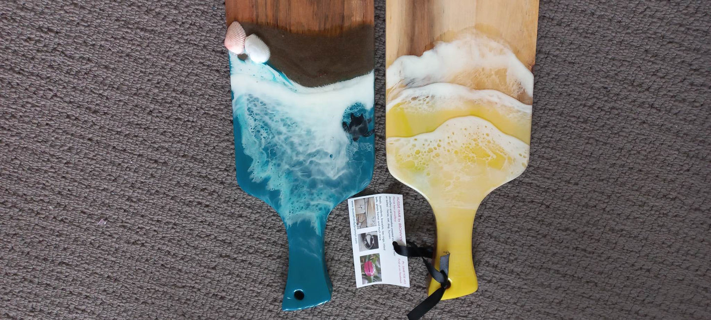 Ocean themed charcuterie boards