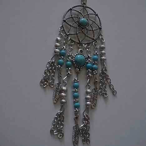 Dream catcher necklace