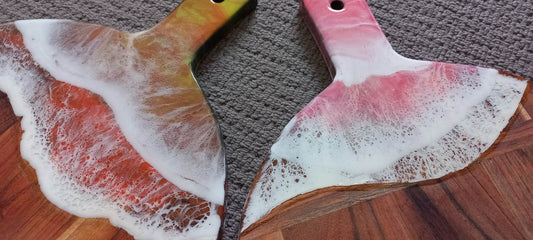 Ocean themed charcuterie boards